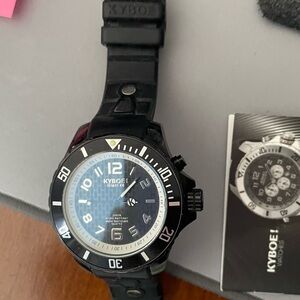 Black and Silver Men's Watch